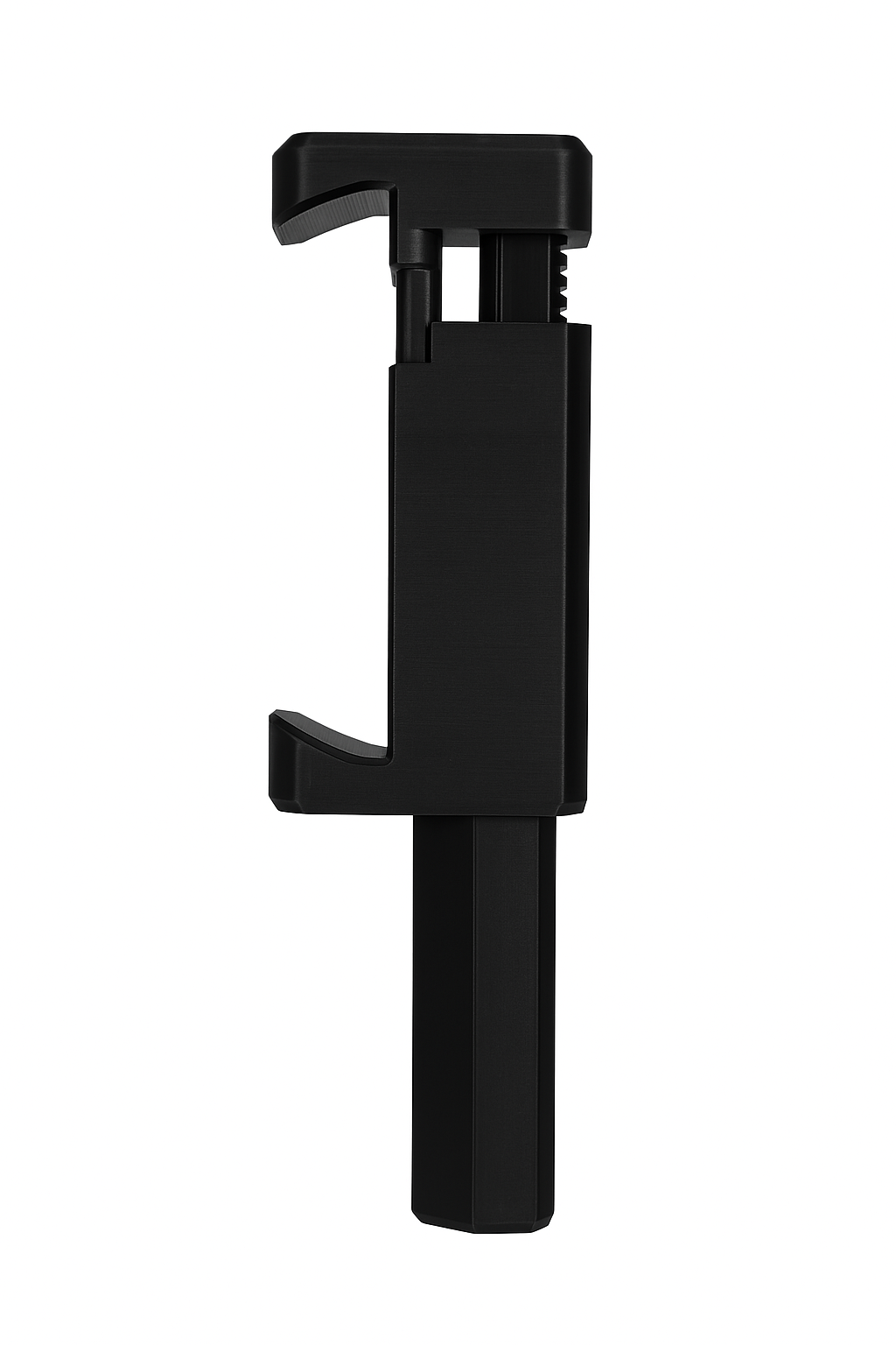 Strong and Adjustable Phone Mount Stand for Video Recording, Universal Mobile Holder, Black