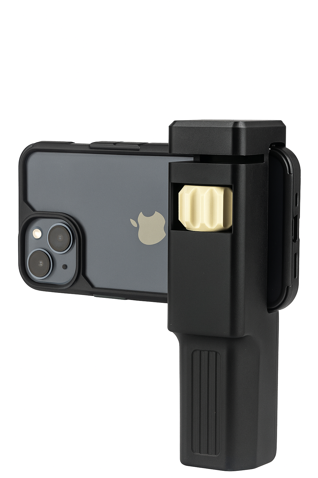 Strong and Adjustable Phone Mount Stand for Video Recording, Universal Mobile Holder, Black