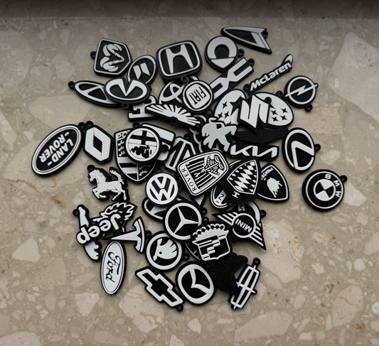 Car Brand Logo Keychain 1 item