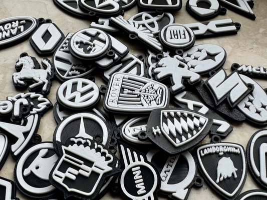 Car Brand Logo Keychain 1 item