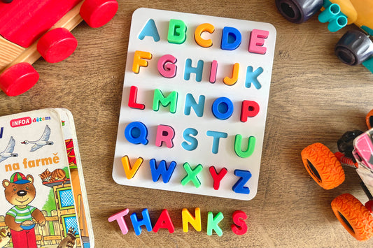Alphabetic Kid Learning and Play Toy | Travel Friendly