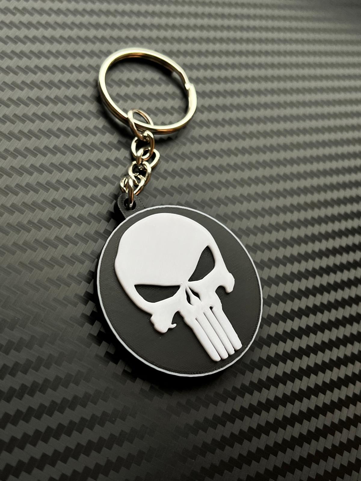 Punisher Key Chain